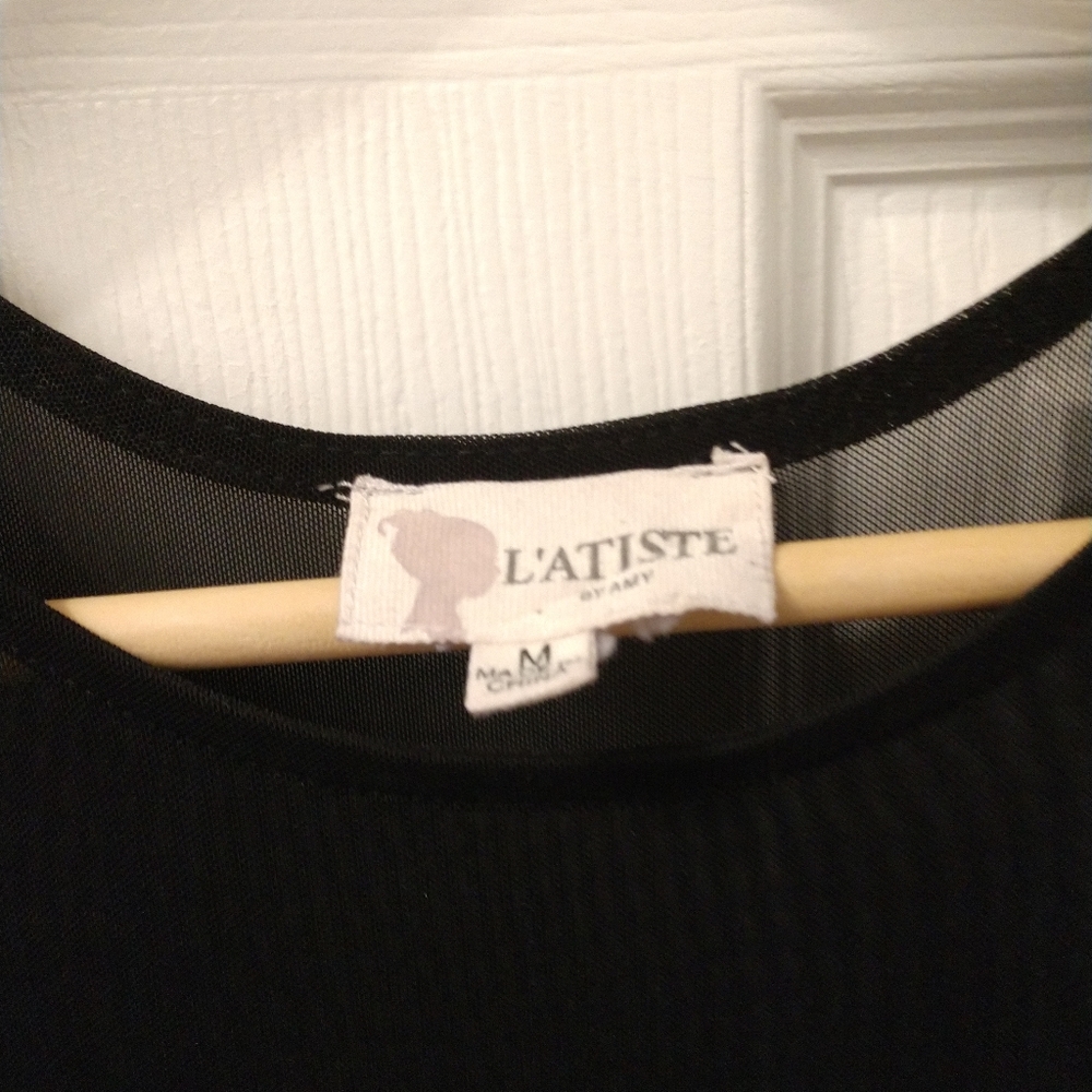 Latiste medium black cocktail dress - Picture 4 of 4